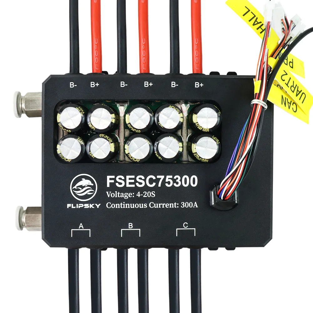 VoltSFlipsky Fsesc 75300 84v H - Vesc 75300 High Current Esc recensie en prijs