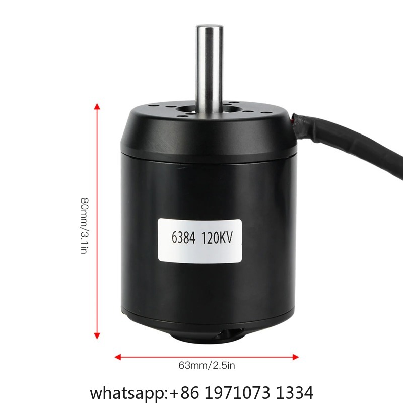 6384 120KV BLDC Outrunner bors - 6384 Brushless Motor Sensored recensie en prijs