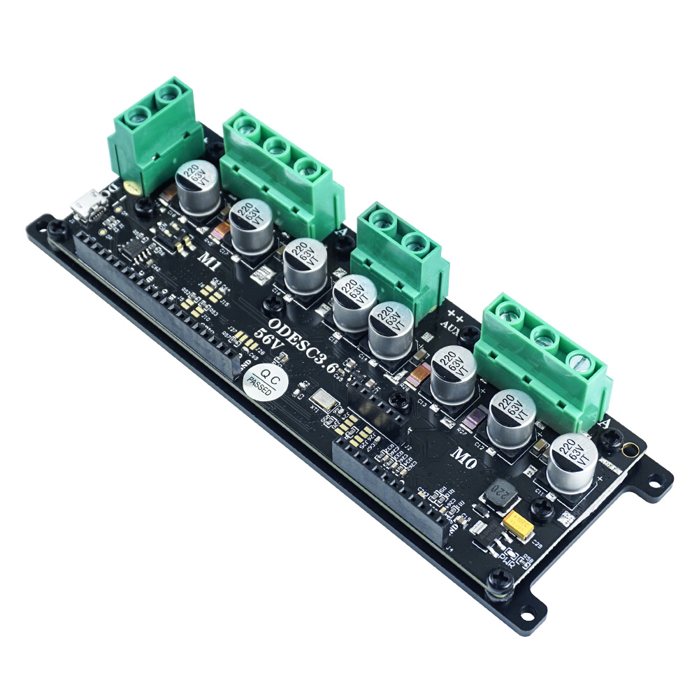 ODESC3.6 Optimaliseren hoogwaa - Odrive Dual Brushless Motor Controller recensie en prijs